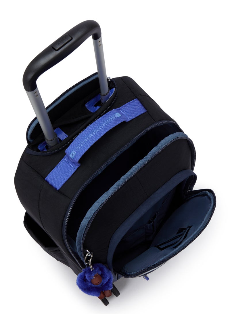 kipling حقيبة ظهر مدرسية بعجلات 4 للأطفال من نيو زيا مع قسم لابتوب 15 بوصة، 2.35 كجم، 26 لتر - إصدار مخصص - Image 3