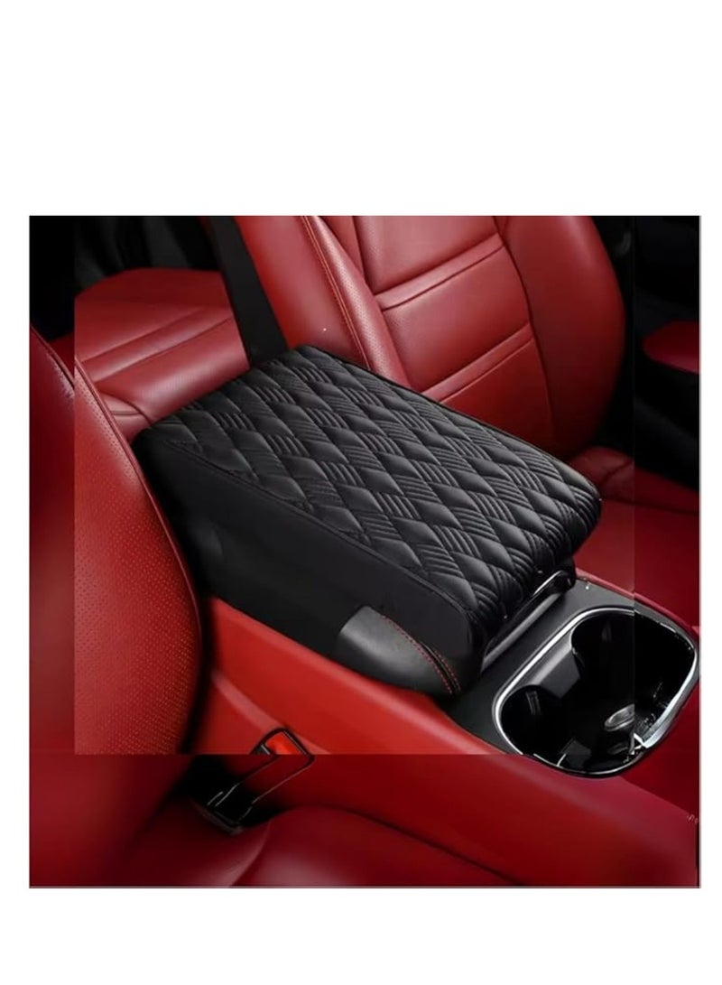 car center console armrest, Leather Memory Foam Car Armrest Booster Pads, Leather Car Armrest Cover Protector, car armrest, car seat cover Car Interior Accessories