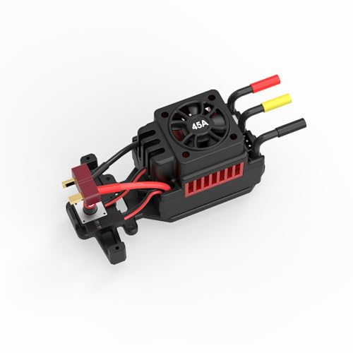 Hosim RC Car Upgraded Brushless 45AESC Electronic Speed Controller Parts HS45AH1 110 Scale High Speed X07 X08 X07W X15W RC Truck - Image 5
