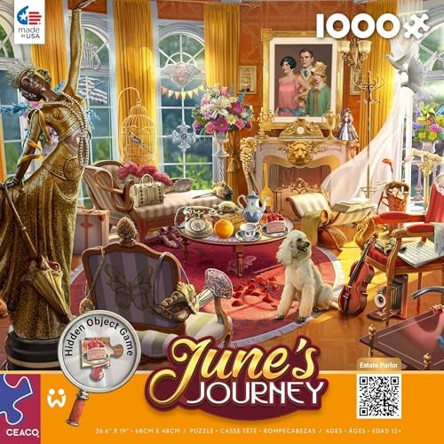 Ceaco Junes Journey Estate Parlor 1000 Piece Jigsaw Puzzle - Image 1