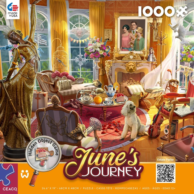 Ceaco Junes Journey Estate Parlor 1000 Piece Jigsaw Puzzle - Image 3