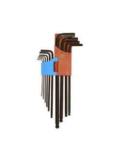 B.K.Jagan and Co B K JAGAN CO 10 Pcs Hex Allen Key Extra Long Ball Point Set  - Image 1