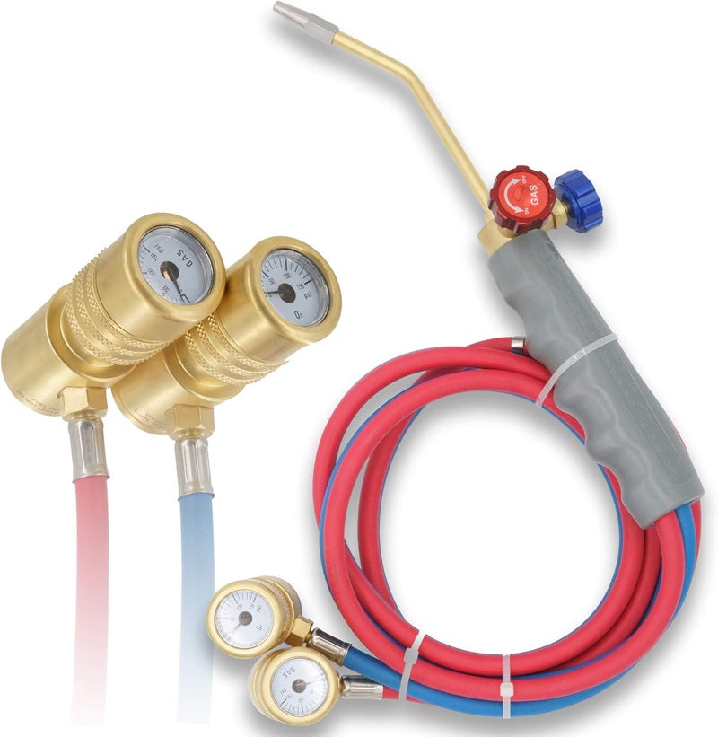 Cybring Pressure Gauges MAPP/Oxygen Welding Torch - Image 1