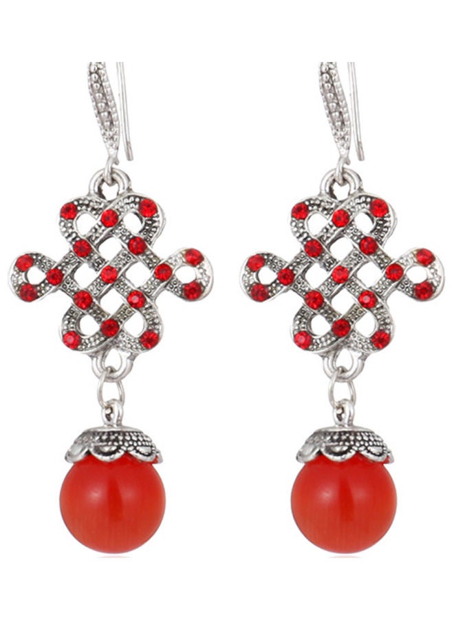 اليشمك أقراط مبتكرة مصنوعة من الفضة عيار 925 - صُنعت في الصين - Image 1