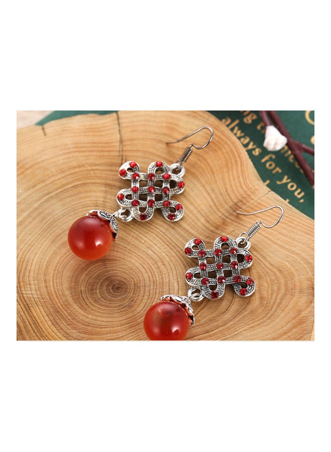 اليشمك أقراط مبتكرة مصنوعة من الفضة عيار 925 - صُنعت في الصين - Image 4