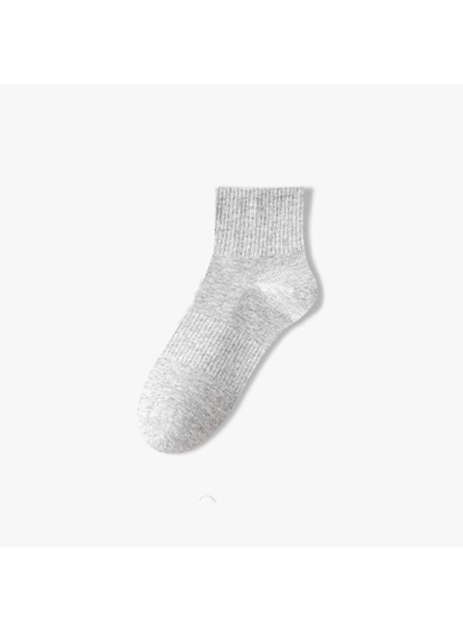 KUYING Fashion Anti Slip Breathable Sports Socks Five Piece Set