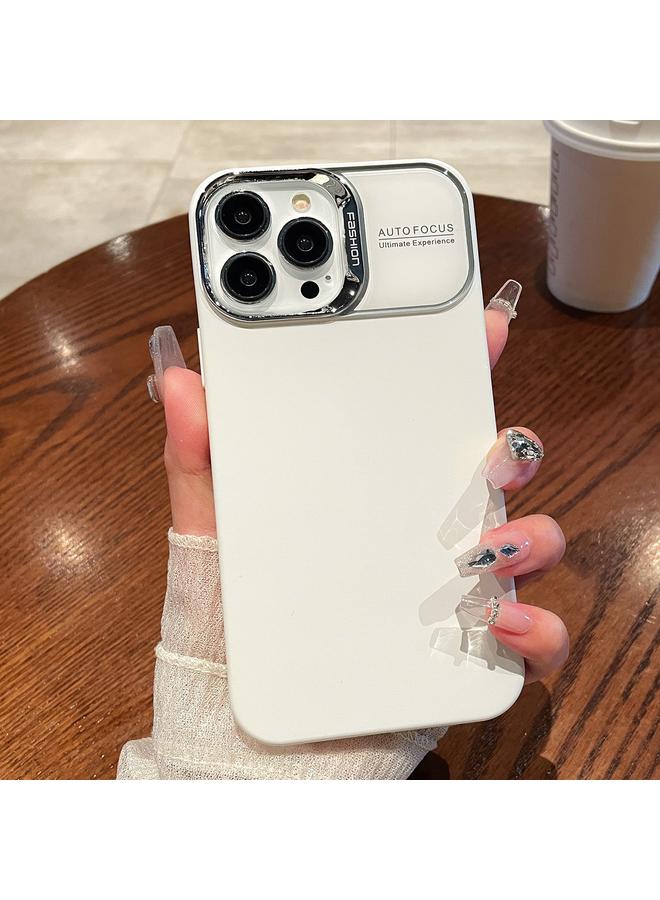 زبون جراب لهاتف iPhone 13 Pro Max مصنوع من السيليكون السائل الملمس PC - Image 1