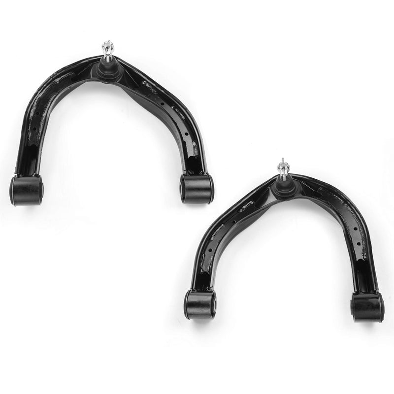 مجموعة مفصل ذراع التحكم العلوي الأمامي ADIGARAUTO K620649 K620650 2PCS متوافقة مع 2004 2005 2006 2007 2008 2009 2010 إنفينيتي QX56 20042014 نيسان تيتان