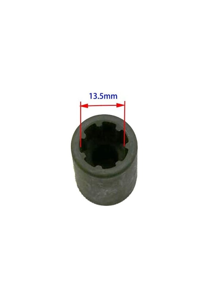 UTMALL UTOOL 13.5MM Brake Caliper Socket 7 Points 3/8" Drive - 38mm Long for Audi - Image 2