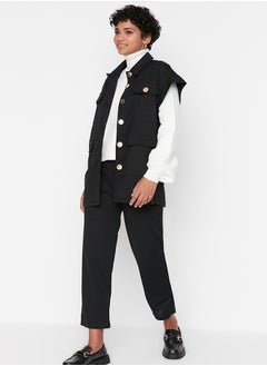 Black Gold Buttoned Vest-Pants Knitted Suit TCTAW22US0062 - pzsku/ZE8252466BEC979F99893Z/45/_/1730939752/508171c1-dc45-436f-89d7-e5c1fb620677