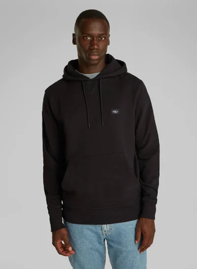 Calvin Klein Jeans Cotton Terry Badge Hoodie