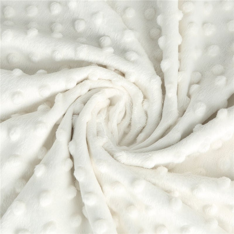 BORITAR Baby Blanket Super Soft Minky with Double Layer Dotted Backing, Little Grey Arrows Printed 30 x 40 Inch, Receiving Blankets - Image 4