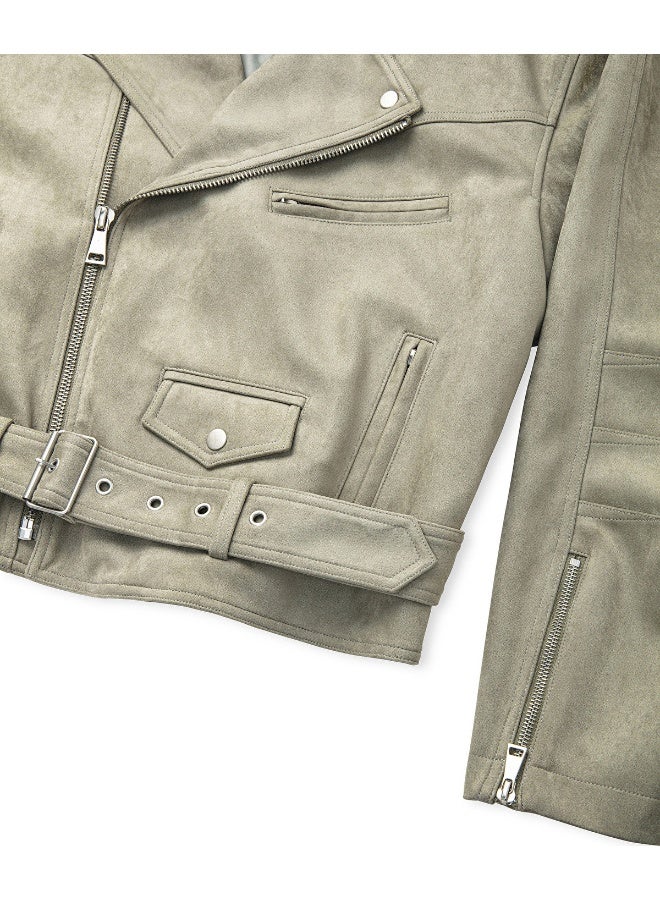 Ipekyol Faux Suede Biker Jacket  - Image 5