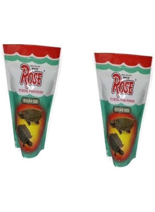Two bags of Rose aquatic turtle food, all life stages, seafood, 100g each - Image 4