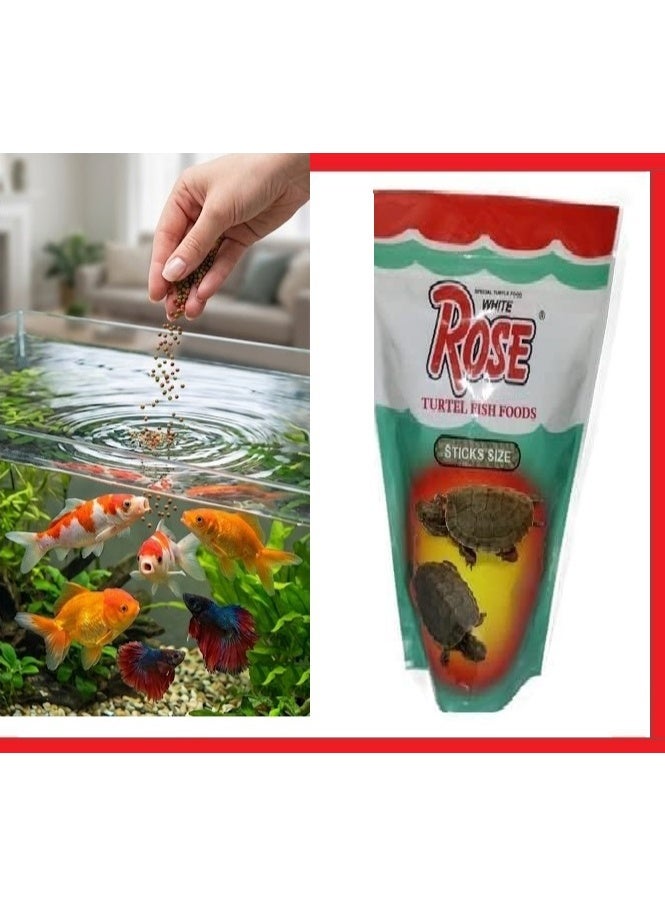 Two bags of Rose aquatic turtle food, all life stages, seafood, 100g each - Image 5