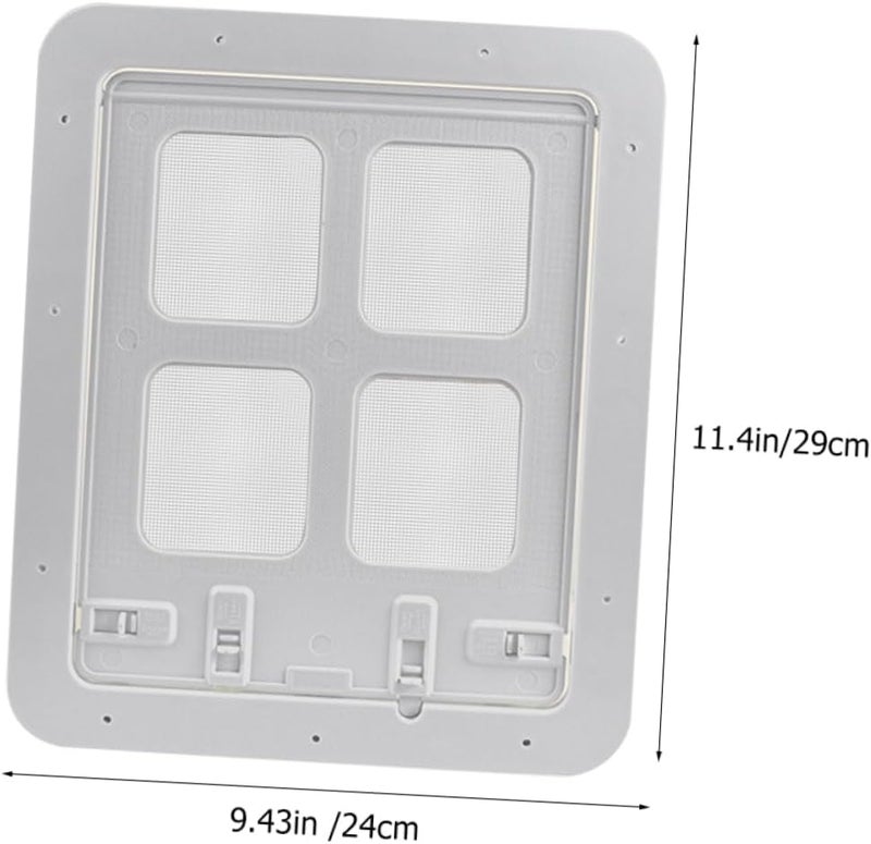 Yardwe Pet Screen Door for Dogs and Cats Small Animal Flap Easy Install Heavy Duty Pet Supply - Image 2