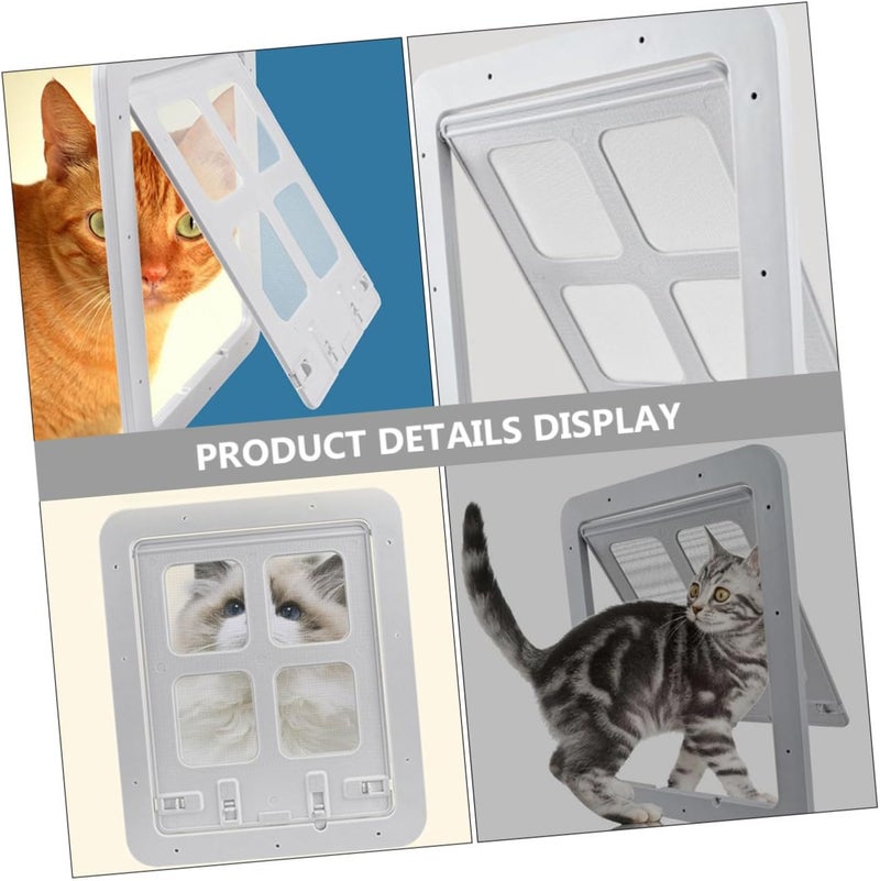 Yardwe Pet Screen Door for Dogs and Cats Small Animal Flap Easy Install Heavy Duty Pet Supply - Image 5
