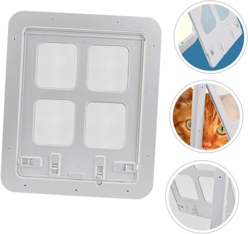 Yardwe Pet Screen Door for Dogs and Cats Small Animal Flap Easy Install Heavy Duty Pet Supply - Image 4