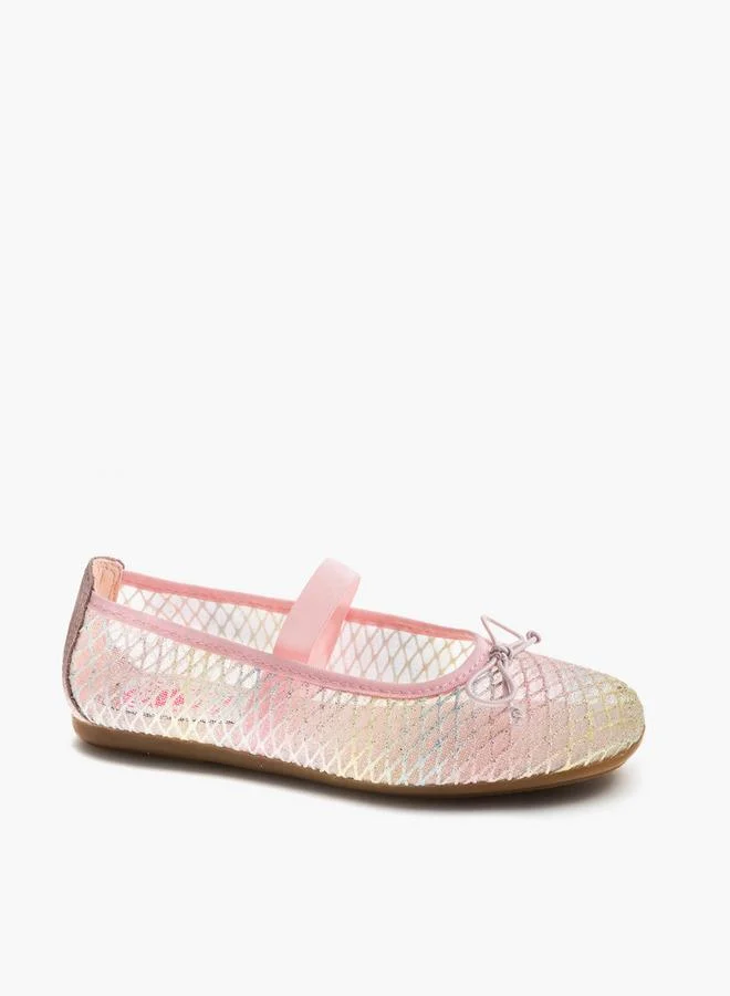 بابلوسكي Girls Slip-On School Ballerina Shoes