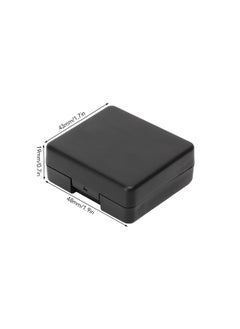 O Ozone Hard Plastic Battery Storage Box for DJI Osmo Action 3| Protective Camera Accessories Portable Durable Batteries Cover with TF Card Box (Black)  - Image 2