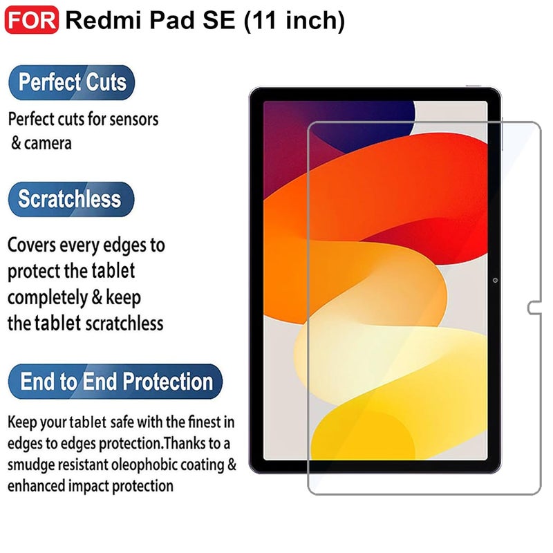 Cedo Redmi Pad SE (11 inch) Tempered Glass | Screen Protector Tempered Glass for Redmi Pad SE (11 inch) - Image 2