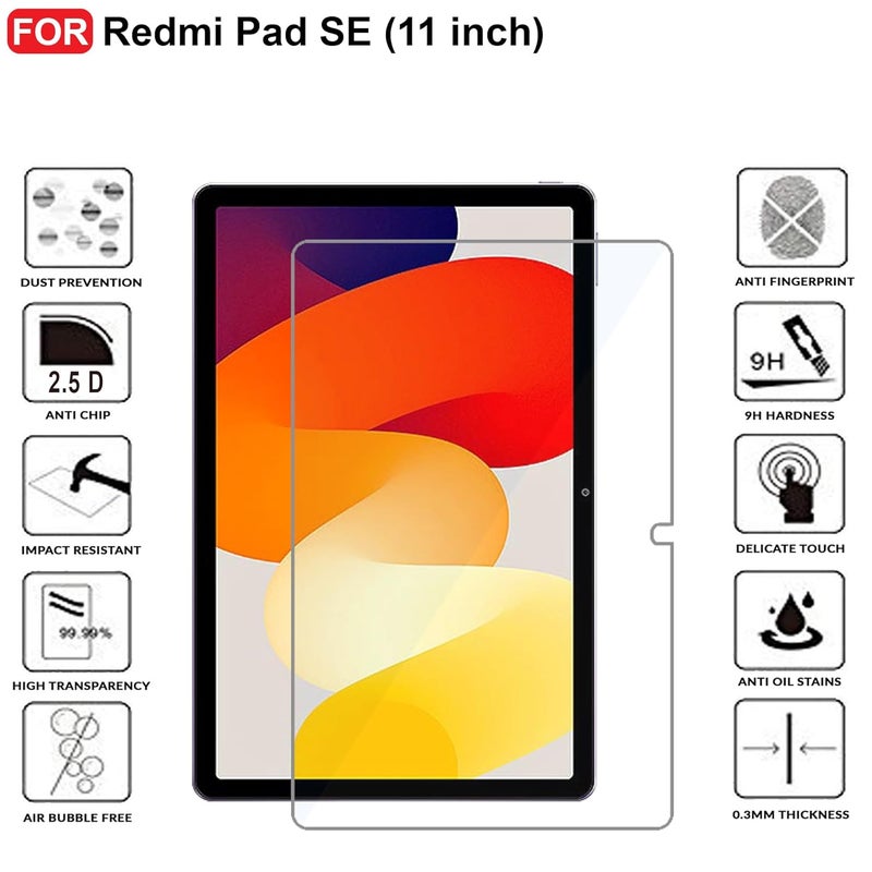 Cedo Redmi Pad SE (11 inch) Tempered Glass | Screen Protector Tempered Glass for Redmi Pad SE (11 inch) - Image 3