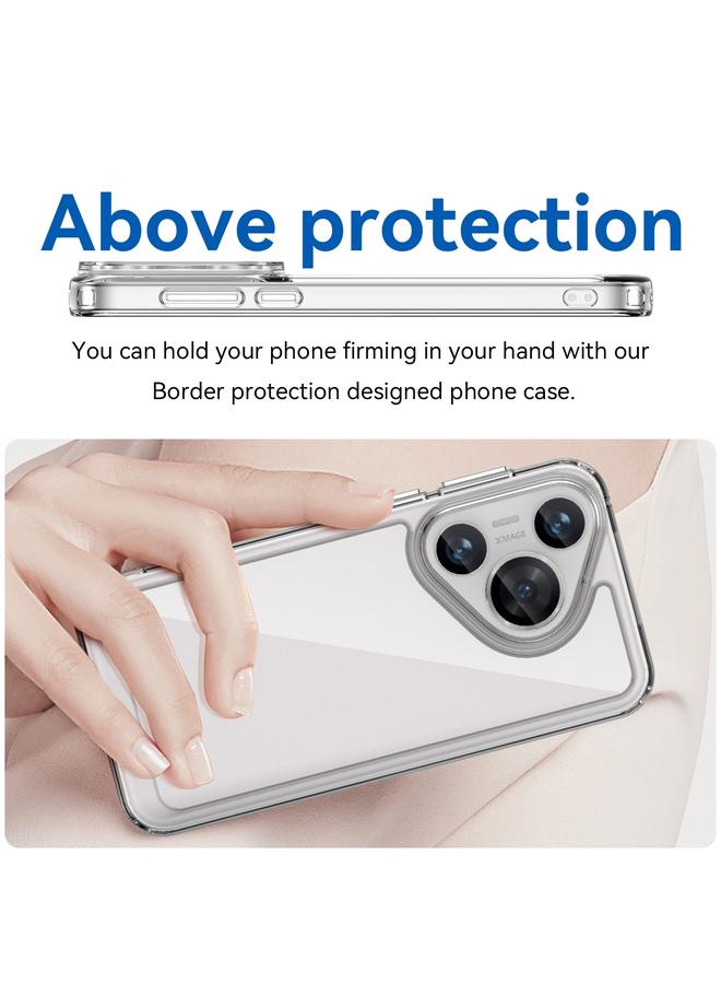 اس-توب جراب لهاتف Huawei Pura 70 من سلسلة الألوان المصنوعة من الأكريليك + TPU - Image 4