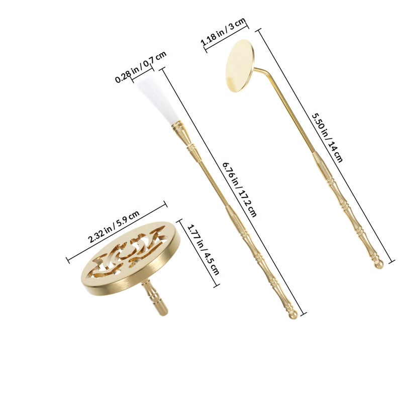 1 Set Powder Incense Burner Kit Brass Incense Making Kit Incense Seal Mold Incense Cone Tower Mold - Image 2