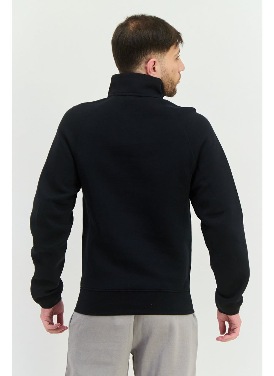 Nike Men Sportswear Fit Long Sleeves Outdoor Sweatshirt, Black  - Image 3