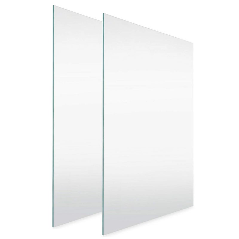 ميفلين Mifflin-USA Picture Frame Frame Prape Glass Replacement (5 × 7 بوصة بلورية صافية 2) - Image 1