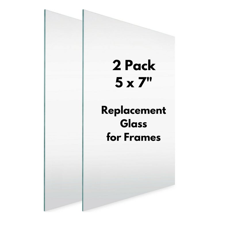 ميفلين Mifflin-USA Picture Frame Frame Prape Glass Replacement (5 × 7 بوصة بلورية صافية 2) - Image 5