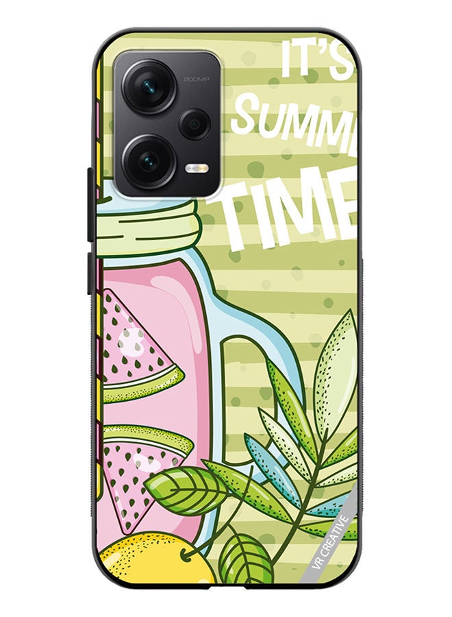 VR CREATIVE Protective Case Cover For Xiaomi Redmi Note 12 Discovery Refreshing Juice Design Multicolour - Image 1