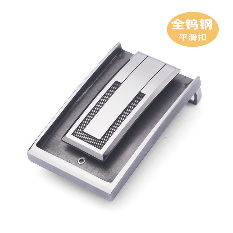 Tungsten Steel Belt Buckle, Scratch-Resistant And Always Shiny, 3.5/3.8Cm Full Tungsten Steel Smooth Buckle, And Dropshipping Available - Image 2