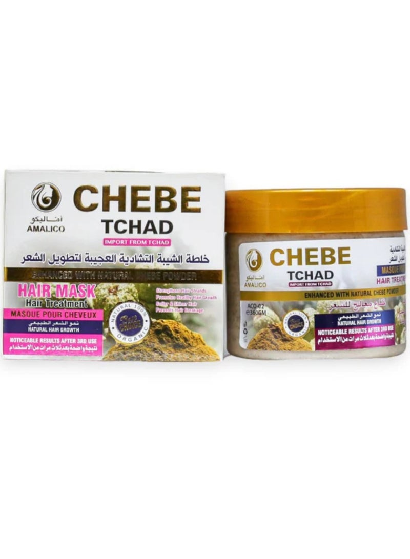 AMALICO Hair Mask Chebe Tchad 360 g - Image 1