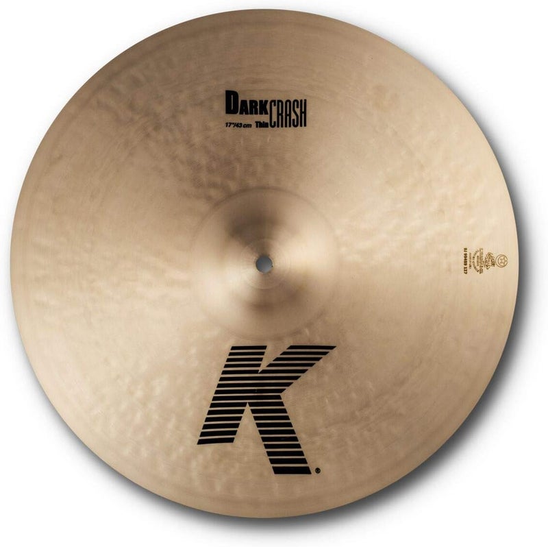 Zildjian K Zildjian Series - 17" Dark Crash Thin Cymbal for Jazz and Studio Drummers - Image 2