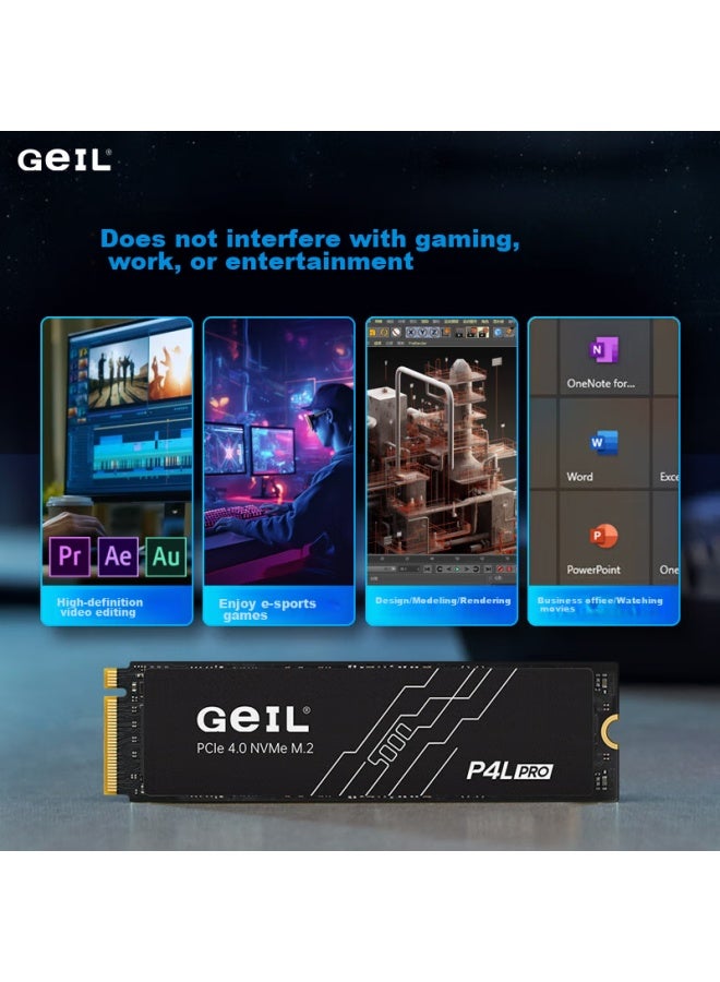 Geil 2tb Ssd, M.2 Interface , Nvme Ssd Gaming High-performance Version, High-speed 5000mb/s, P4l Series - Image 5
