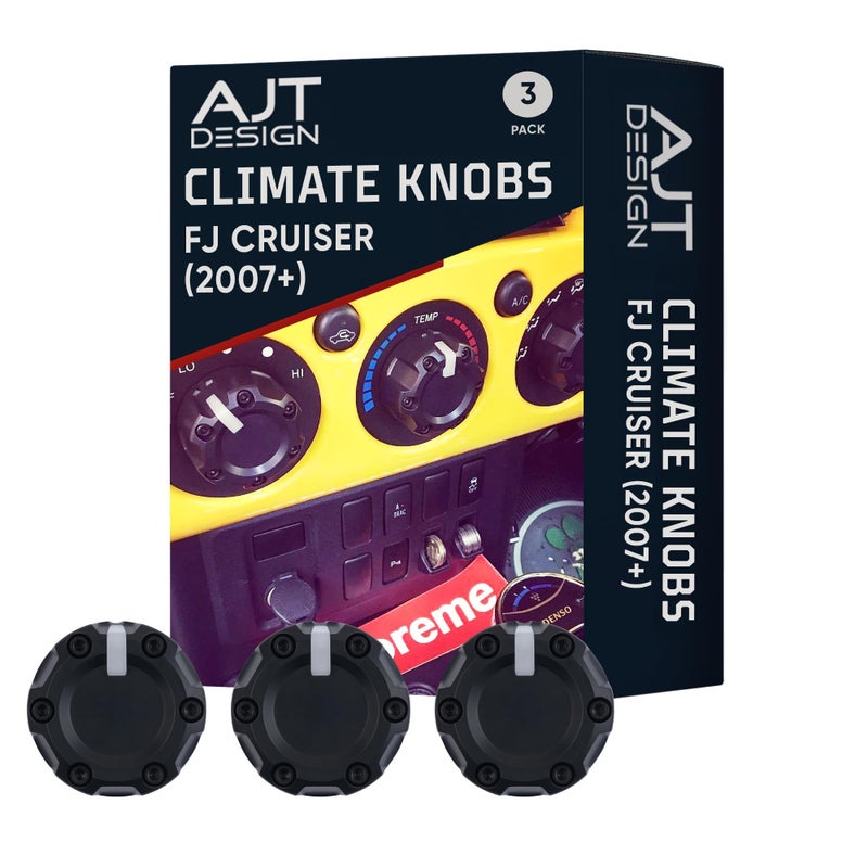 AJT DESIGN Climate Knobs FJ Cruiser - Image 2