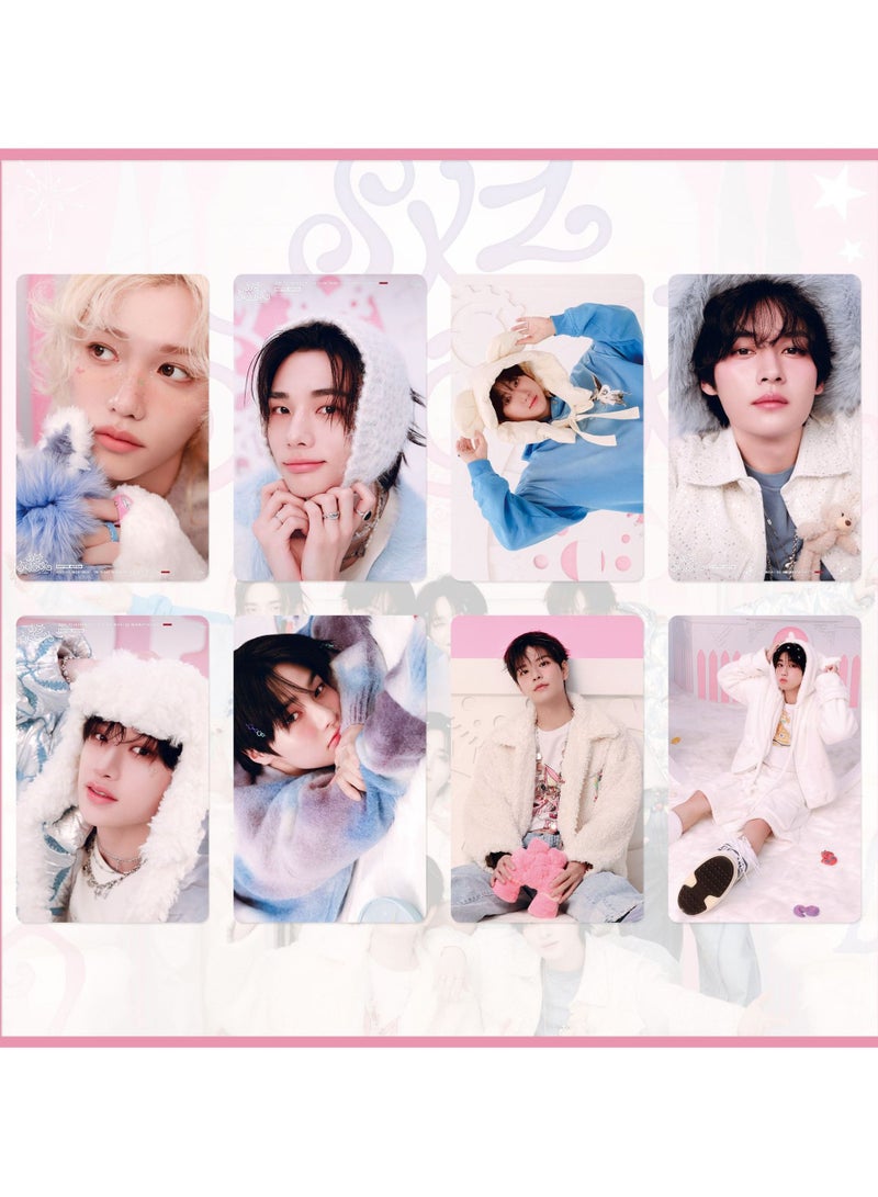 NIBEMINENT 8 Pcs Kpop Stray Kids Lomo Cards Card For Fans Collection Gifts - Image 2