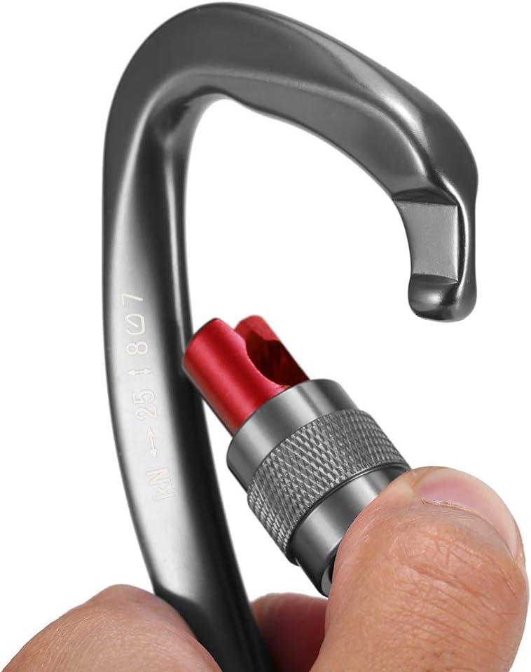 AOKWIT 25kN Climbing Bolt Hangers Anchors Stainless Steel Climbing Holds Anchor Bolt Heavy Duty Expansion Bolt Piton Tiedown for Rock Climbing Rappelling Hammock Gym Wall Aerial Work Caving Rescue - Image 4