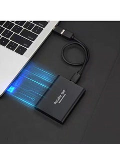 VRCOW 2TB Portable External Hard Drive, Mini SSD Hard Drives,Solid State External Drives,Computer Backup Drive,USB 3.1 to Type-C Support Data Storage Transfer for Windows XP PC Laptop and Mac(Black)  - Image 4