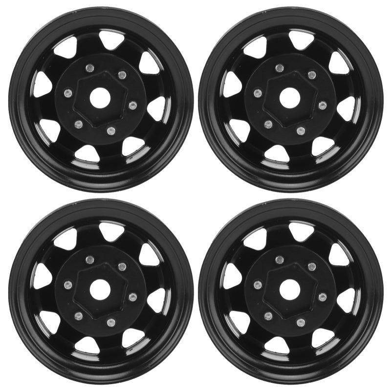 1.55 Inch RC Wheel Hubs: High-Quality Zinc Alloy, Enhanced Stability & Terrain Passing - Simulation Upgrade RC Crawler Wheels for Off-Road RC Cars - Image 4