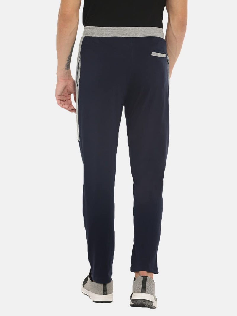 Dollar Mens Cotton Track Pants (Pack of 1), Large, Blue - Image 2