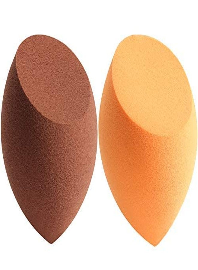 GOLD MAX Professional Makeup Sponge, Foundation Blending Beauty Sponge, Beauty Blender Puff Sponge for Powder, Cream, Multi-colored Makeup Sponge (4 Different Shape Blender) - Image 3