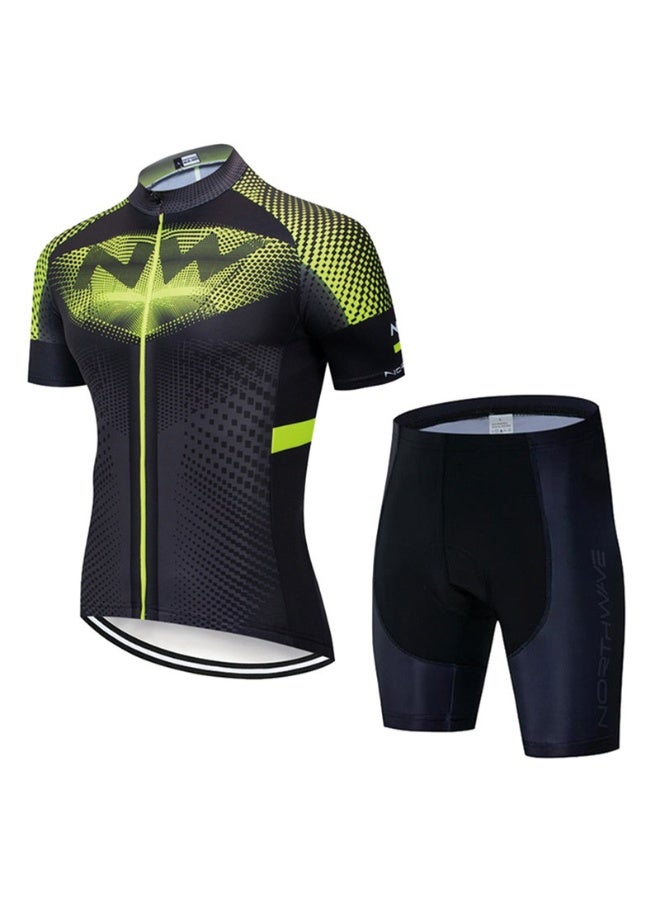 KUYING Summer Short Sleeved Cycling Suit Set  - Image 1