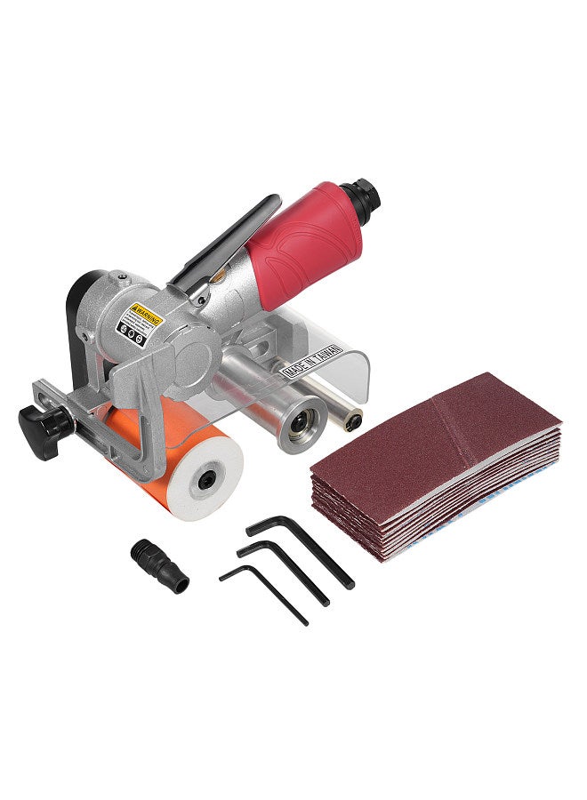 Air Belt Sander Pneumatic Roller Belt Sander Professional Belt Sander Sanding Pneumatic Tool  - Image 1