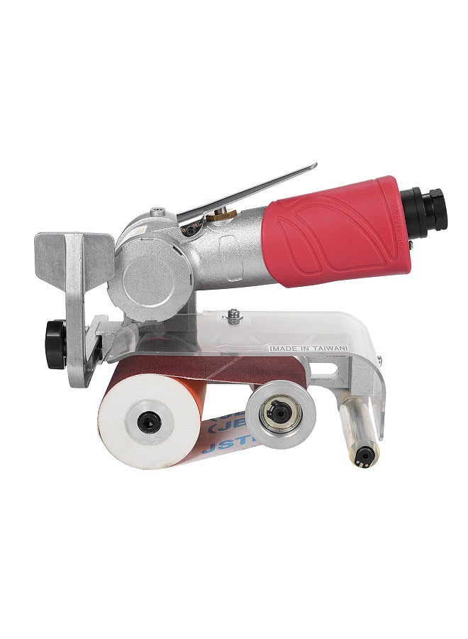 Air Belt Sander Pneumatic Roller Belt Sander Professional Belt Sander Sanding Pneumatic Tool  - Image 5