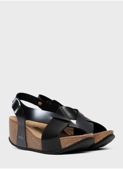 BAYTON Jerez Multi Strap Wedge Sandals  - Image 5