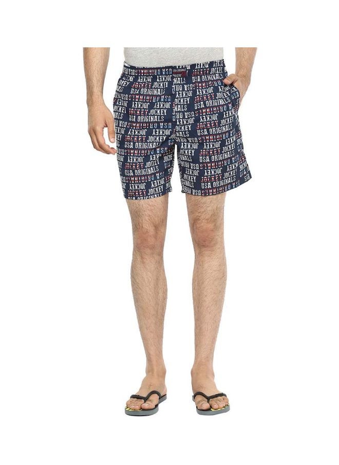 JOCKEY - Jockey Men Cotton Boxers Pack of 2 Boxer Shorts Assorted Prints Large Assorted Prints L - Image 1