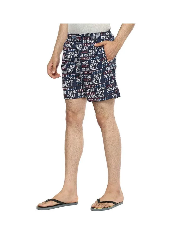 JOCKEY Jockey Men Cotton Boxers Pack of 2 Boxer Shorts Assorted Prints Large Assorted Prints L