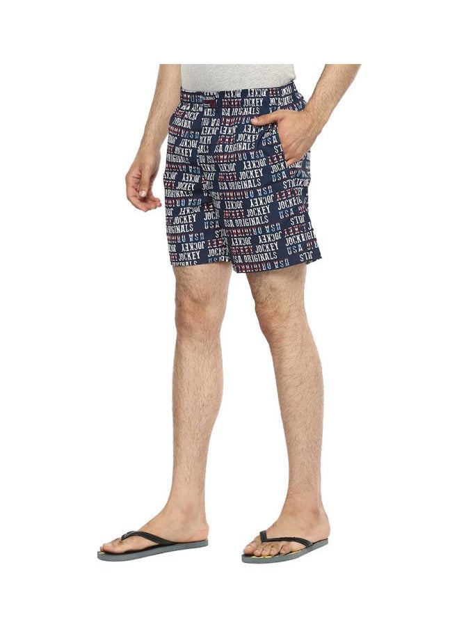 JOCKEY - Jockey Men Cotton Boxers Pack of 2 Boxer Shorts Assorted Prints Large Assorted Prints L - Image 1